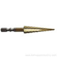 Titanium Coated Step Drill Bit